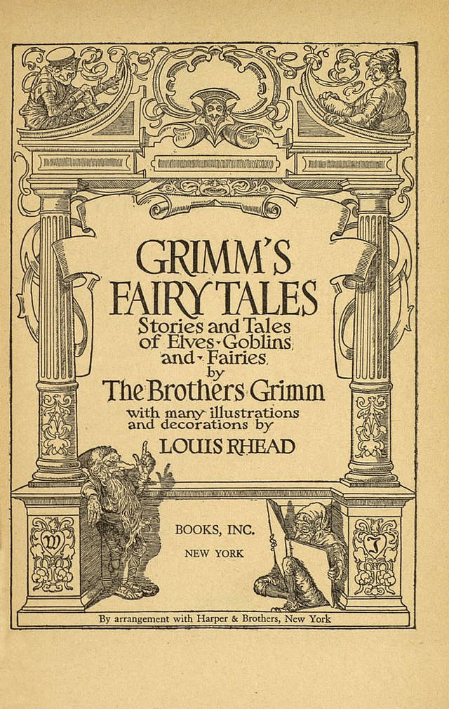 Grimms Fairy Tales Vintage Illustrators